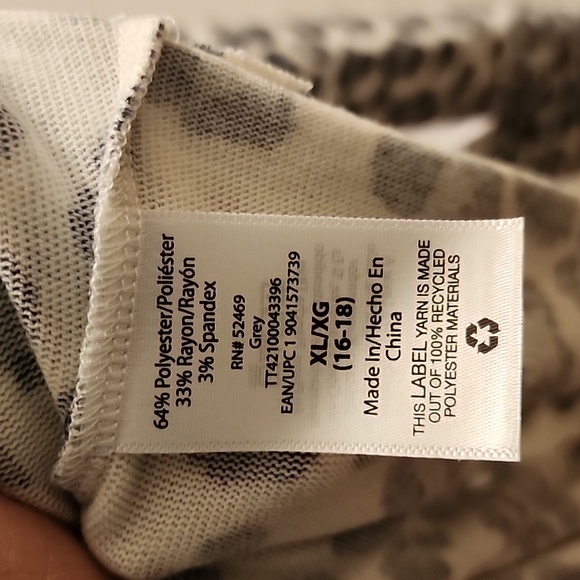 Time and True women's XL long sleeve shirt NWT - Picture 5 of 7